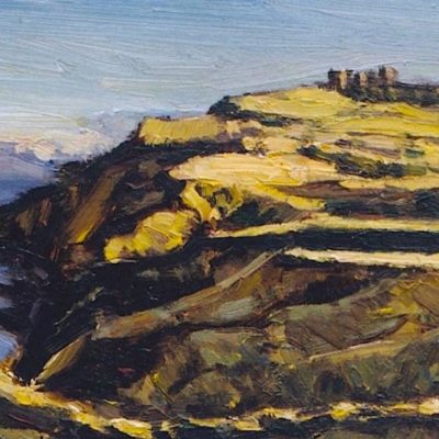 View-towards-Ravenscar-North-Yorkshire-16-x-9ins-oil-on-board